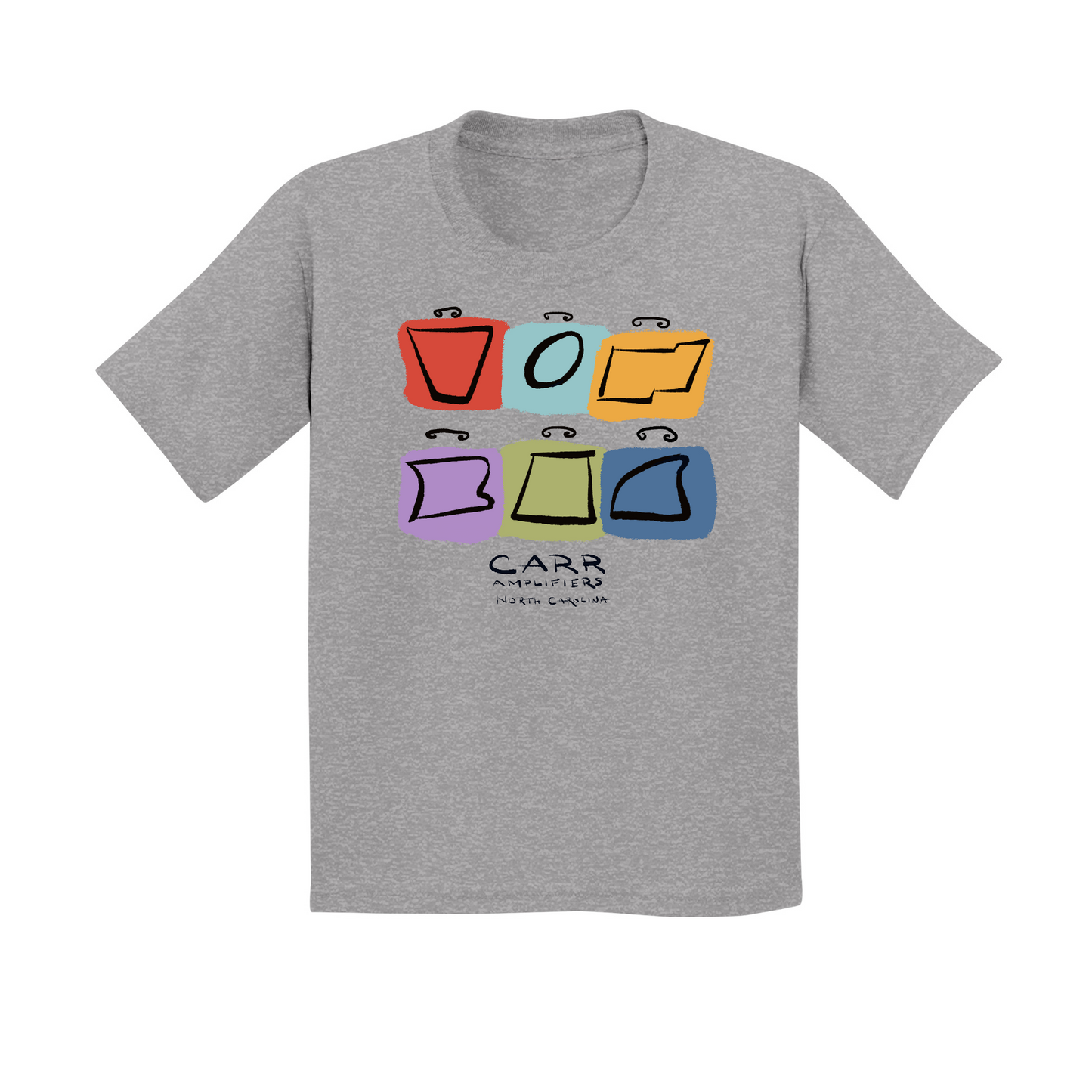 Kids Small Dark Heather Gray Style_T-Shirt
