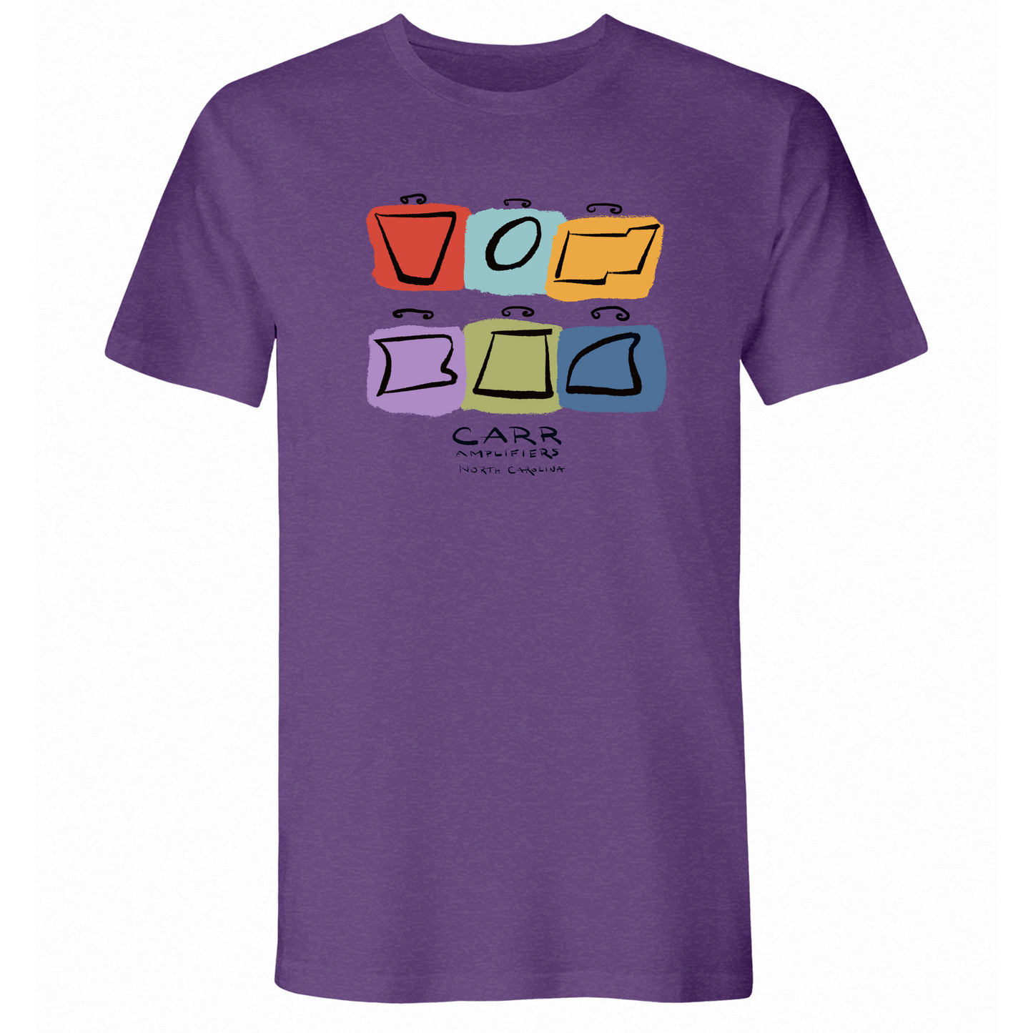 Mens Small Purple Rush Style_T-Shirt