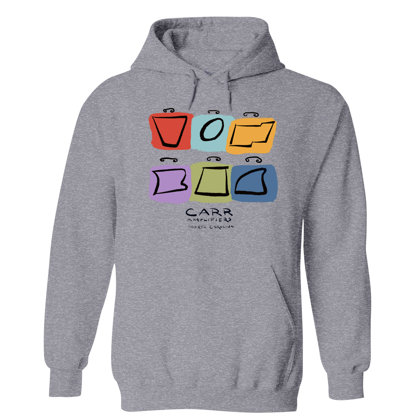 Mens Small Gunmetal Heather Style_Hoodie