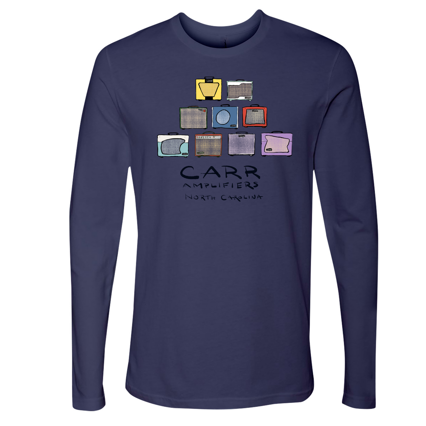 Unisex Small Navy Style_Long Sleeve
